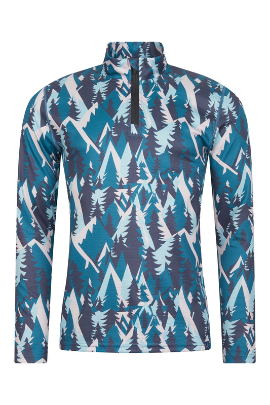 Ridge Men's Baselayer Zip Top – Alpine Echo