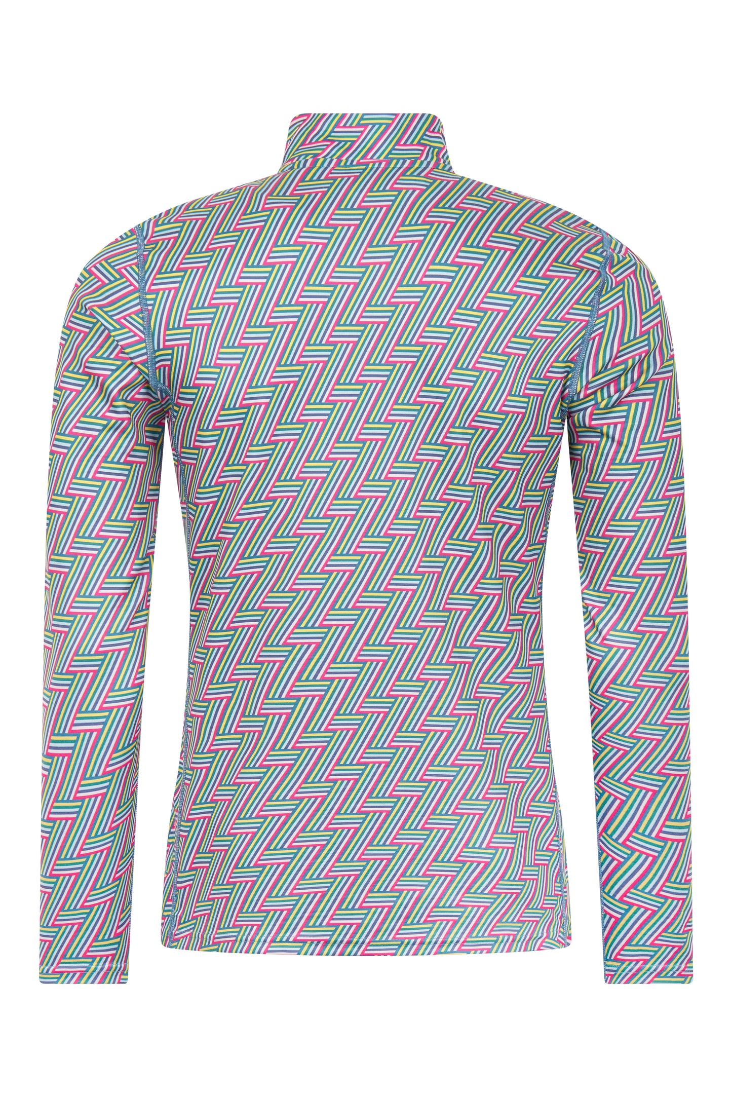 Ridge Mens's Baselayer Zip Top – Piste Prism